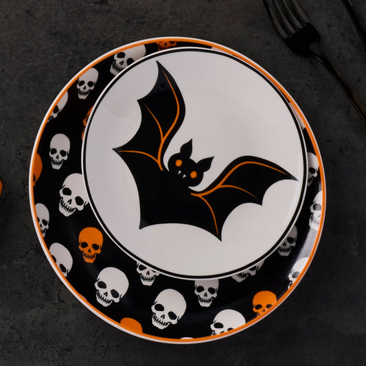Vintro Halloween Tidbit Plates, Set of 4