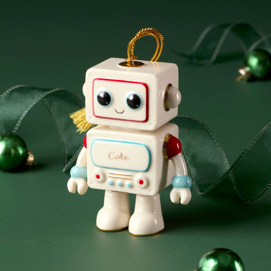Personalized Robot Ornament
