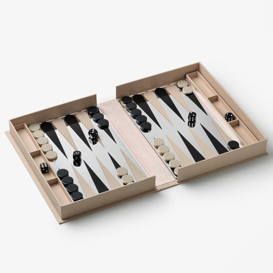 The Art Of Backgammon Mirror Board Game