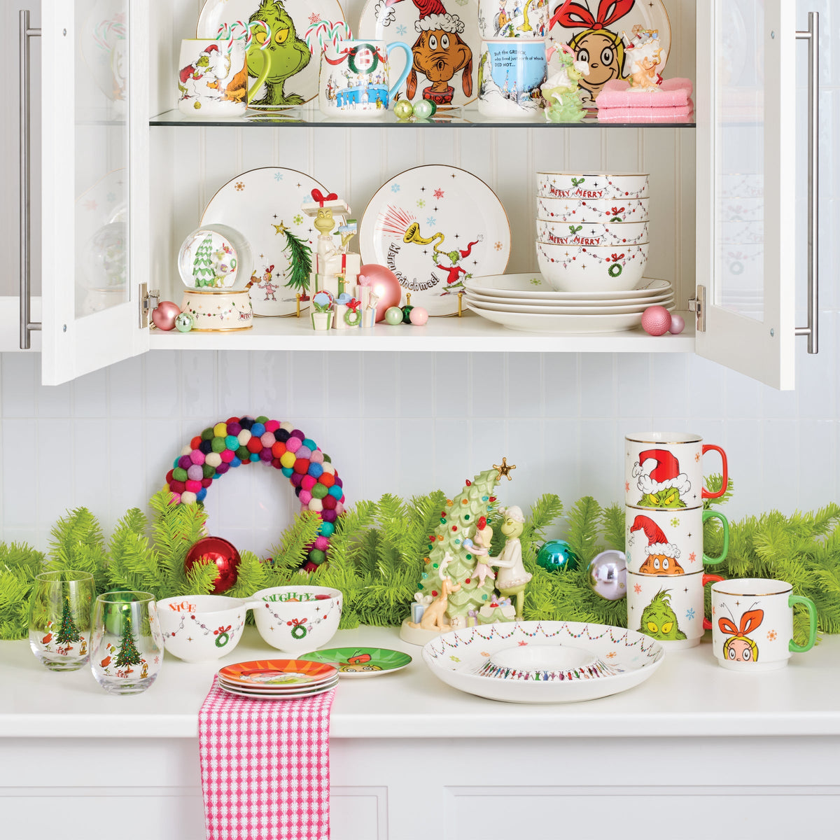 Grinch Gets The Gifts Figurine