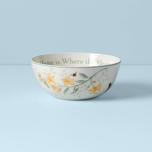 Butterfly Meadow "Home is Where The Heart is" Bowl