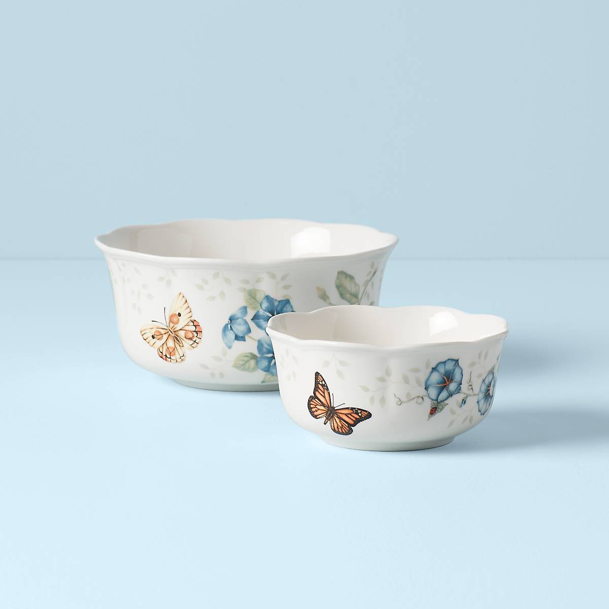 Butterfly Meadow 2-Piece Bowl Set