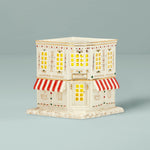 Mistletoe Park Lit Coffee Shop Figurine