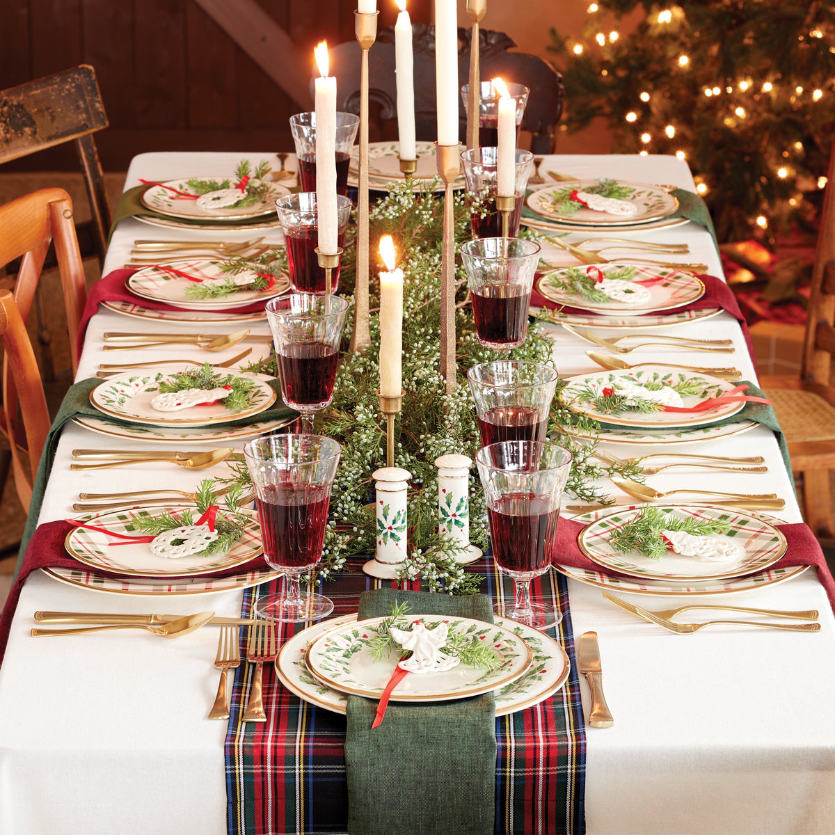 Holiday Salad Plates, Set of 6