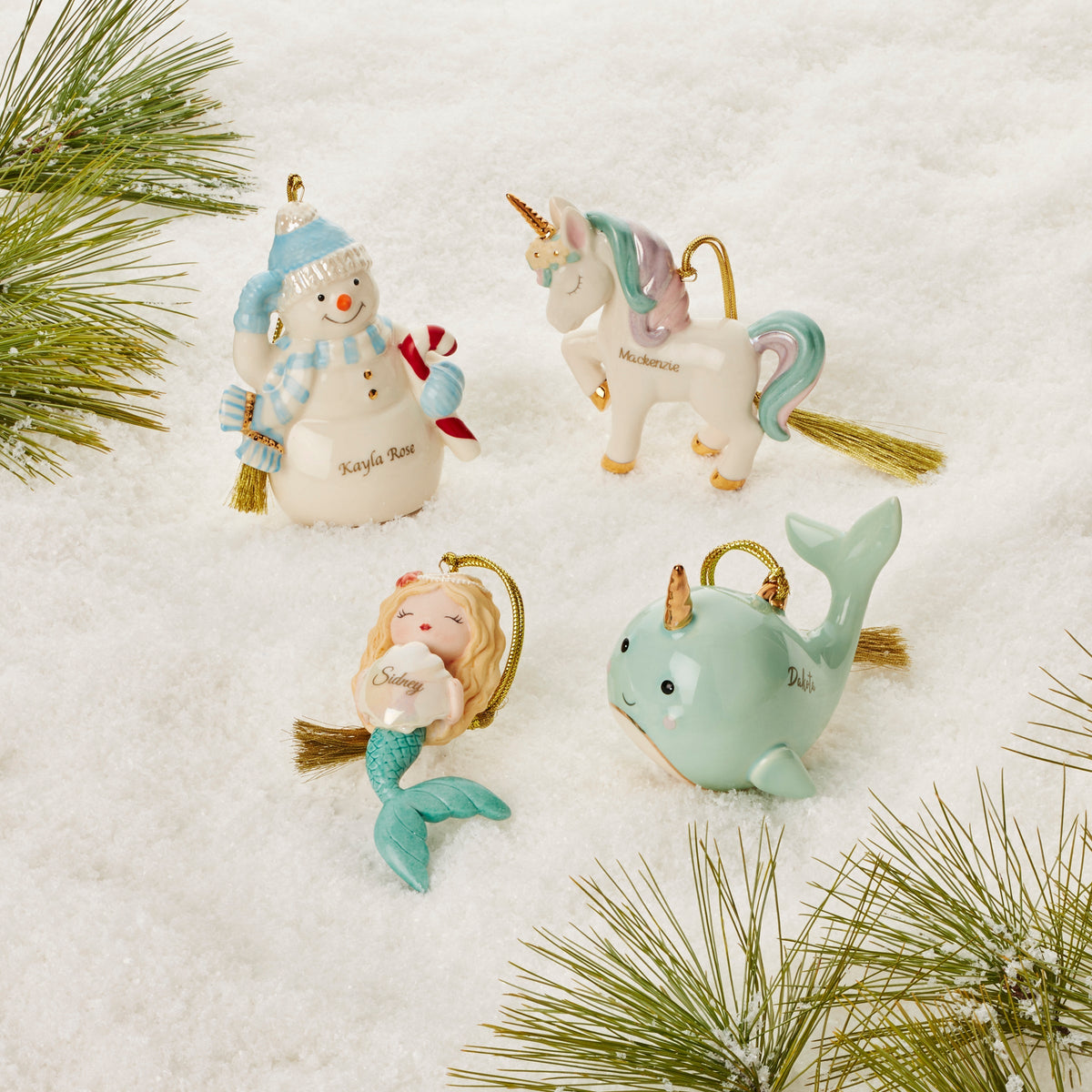 Narwhal Ornament