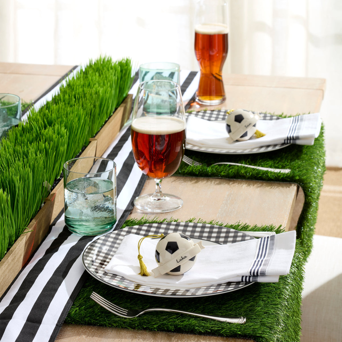 Personalized Soccer Ball Ornament