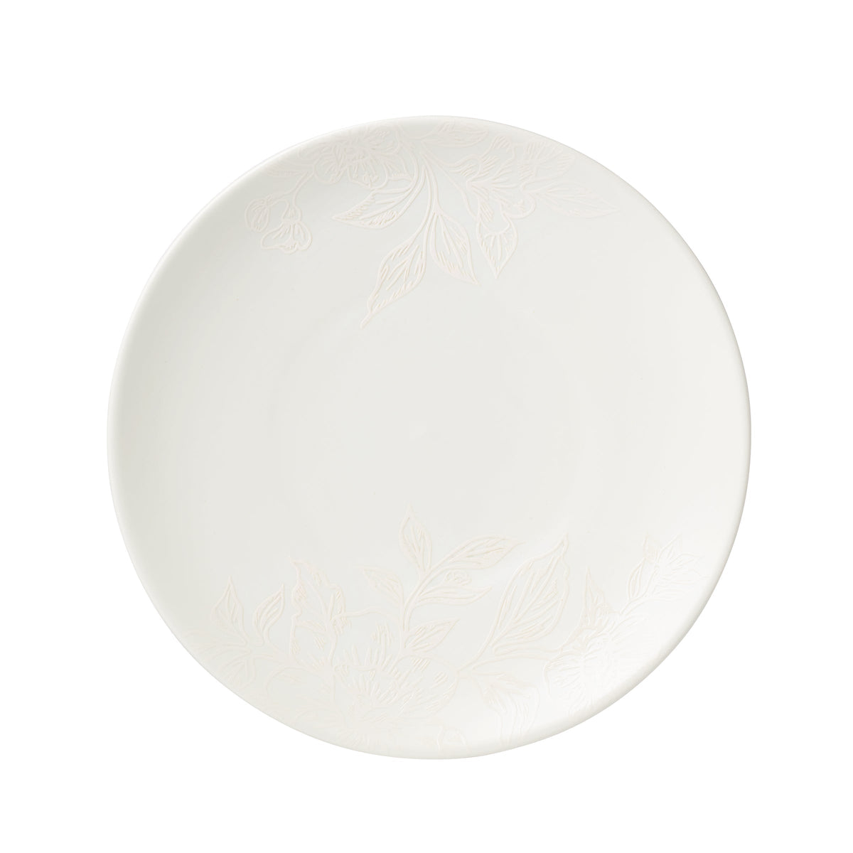 Roseto White 12-Piece Dinnerware Set