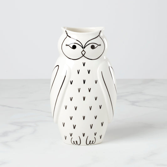 Wild Things Owl Vase