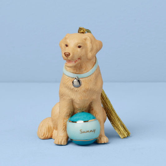 Personalized Golden Retriever Ornament