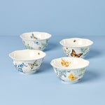 Butterfly Meadow Herbs Rice Bowls, Set of 4