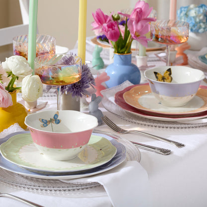 Butterfly Meadow Colors 18-Piece Dinnerware Set
