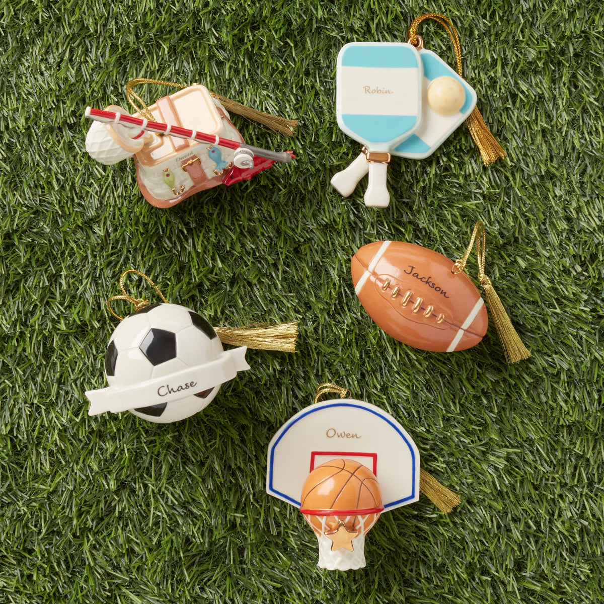 Personalized Soccer Ball Ornament