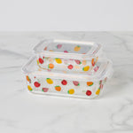 Tutti Fruity 4-Piece Serve & Store Dish Set