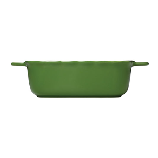 Evergreen Square Scallop Baking Dish