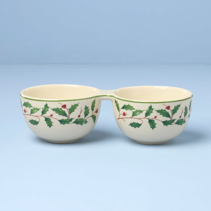 Holiday Double Dip Bowl