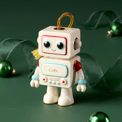 Personalized Robot Ornament