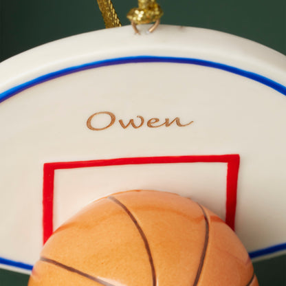 Personalized Basketball Ornament