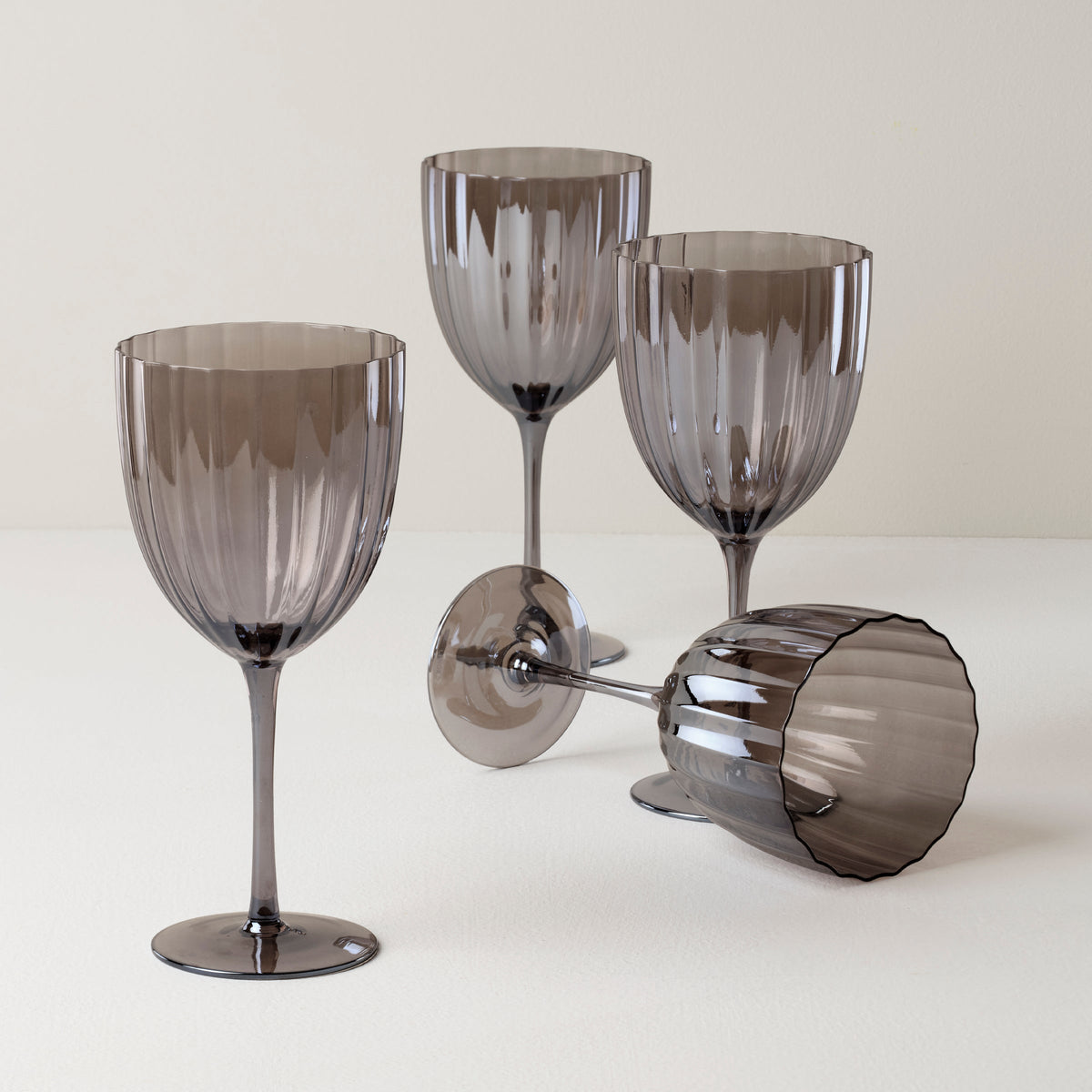Curva Luxe All-Purpose Wine Glasses, Set of 4