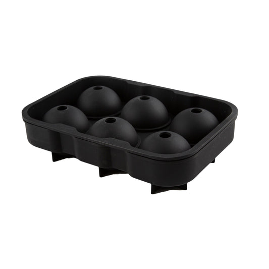 Black Round Silicone Ice Mold